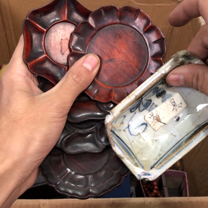 陶瓷孤品单件车里拍