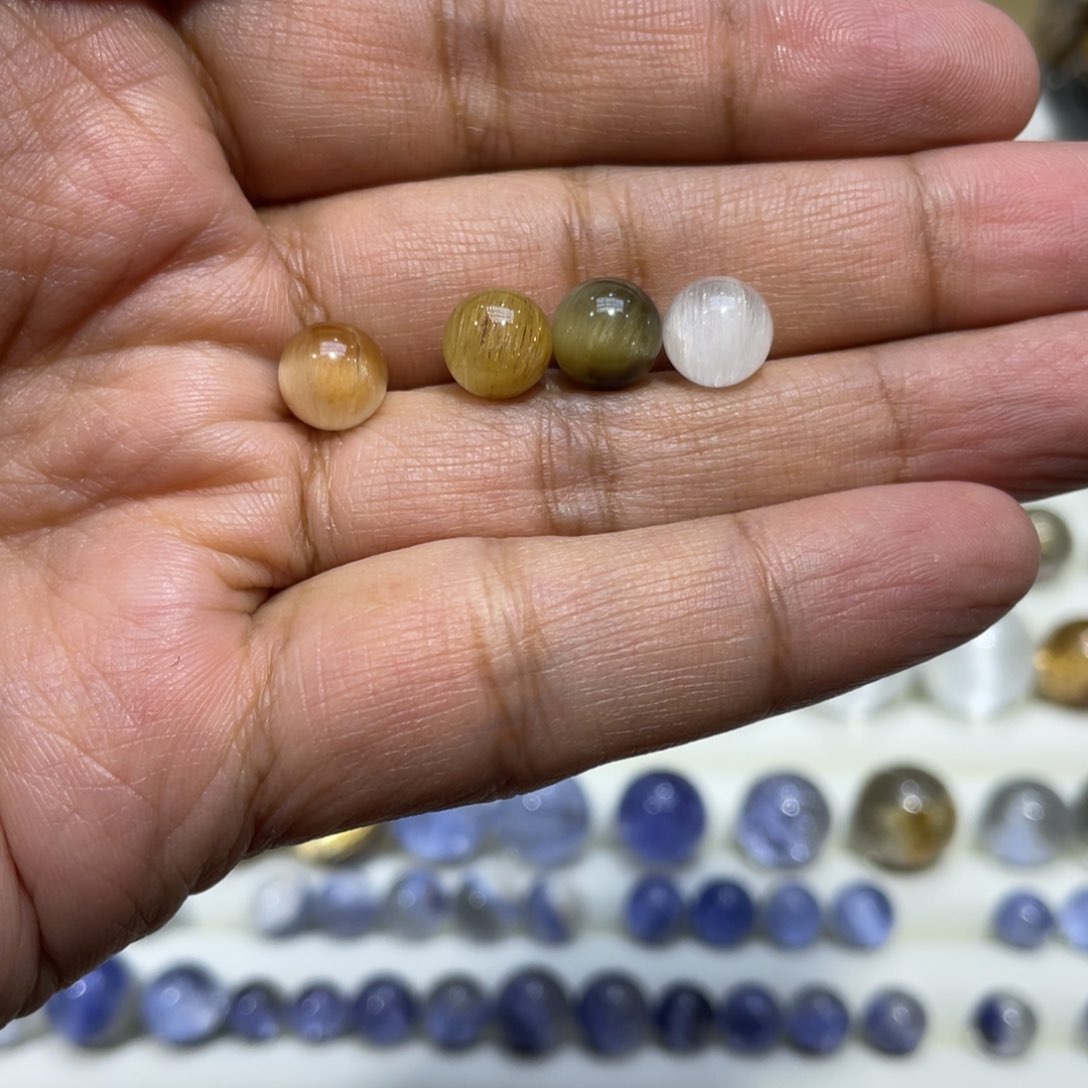 水晶裸石定制未镶嵌迪***猫