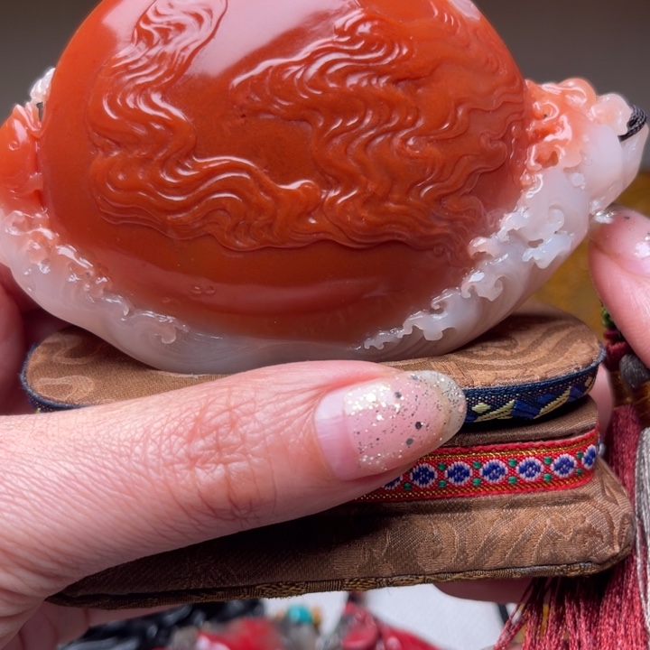 寿山石哦*寿山石手玩件