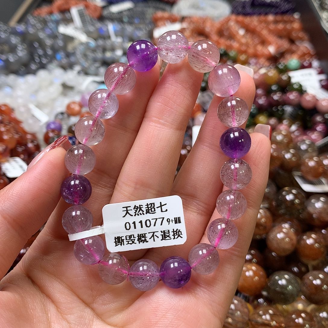 水晶手链未镶嵌，