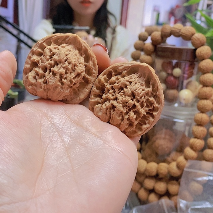 【闪购商品】文玩核桃把件44蛇头