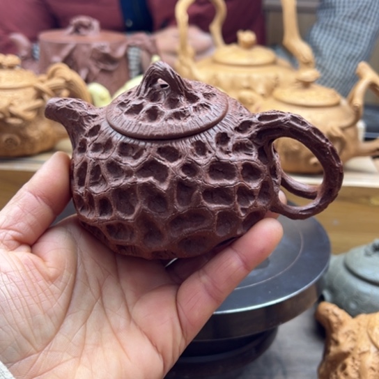 紫砂茶案帅****流全手工制作