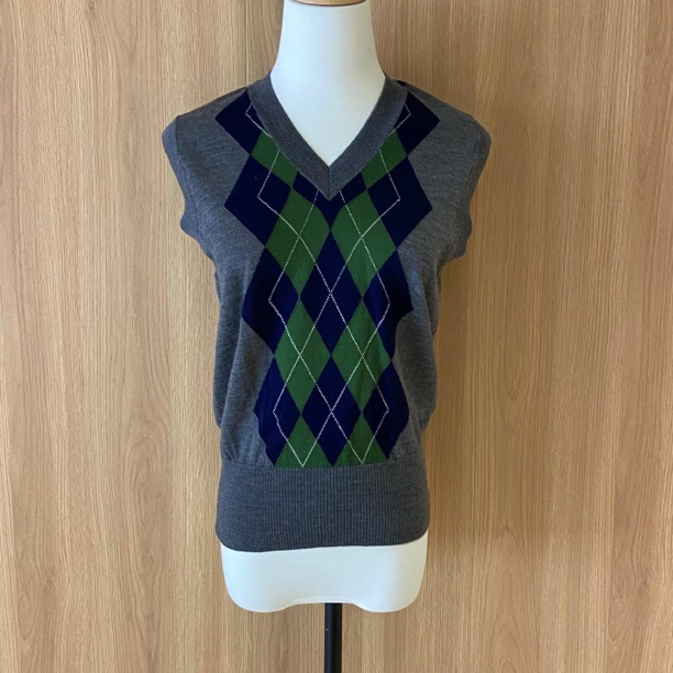 未使用 AMIRI ami灰色针织背心m码/85737744代卖服务/12期免息