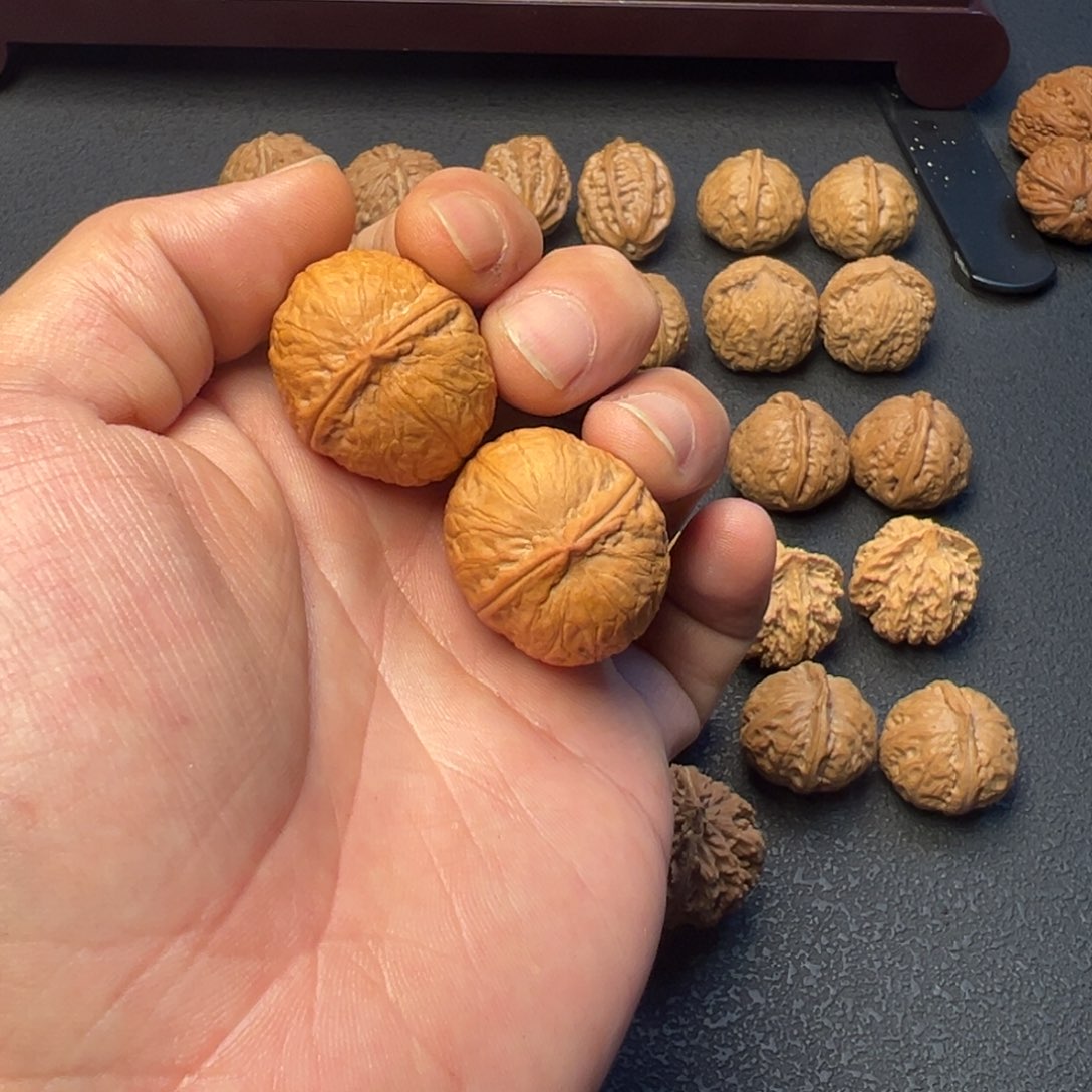 把件文玩核桃南瓜墩