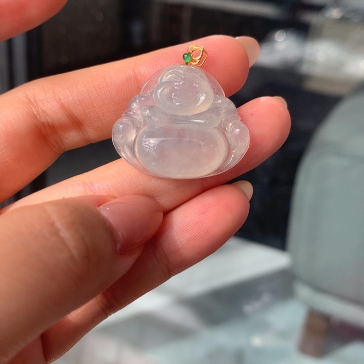 翡翠未镶嵌颈饰天然缅甸A货