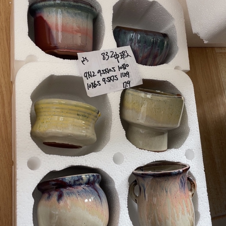 粗陶多肉花盆微瑕832