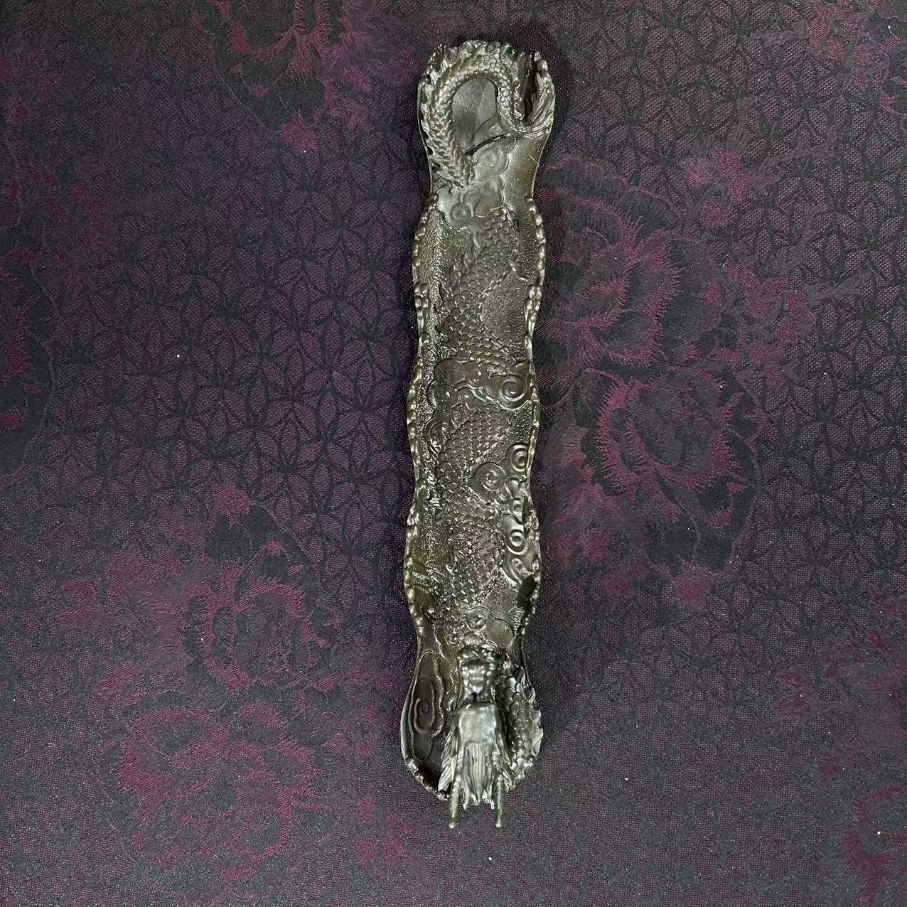 【老黑】古锡长龙香道茶道零配（老锡027）