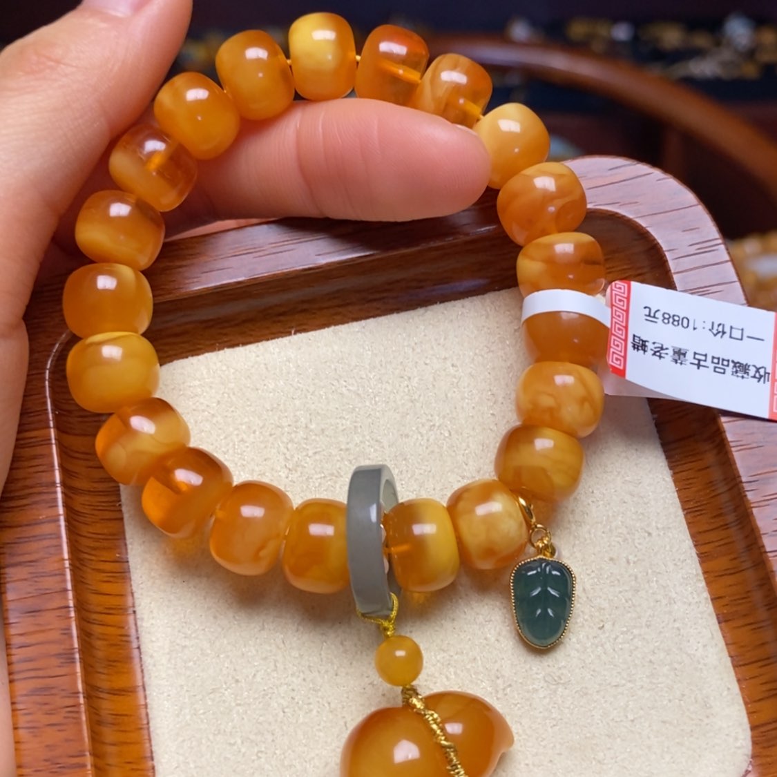 【闪购商品】蜜蜡手链未镶嵌手串