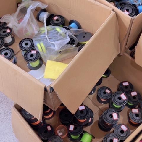 PE12编橙色强耐磨3号100米尾货