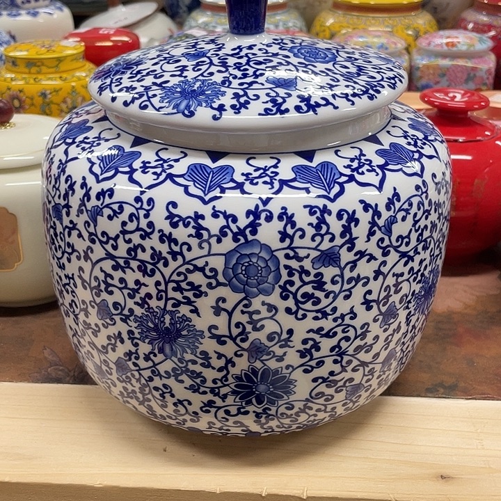 茶叶罐密封罐陶瓷罐储物罐
