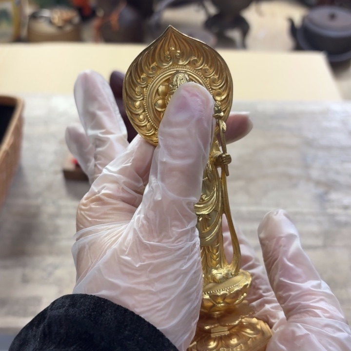 铜古美术置物摆件