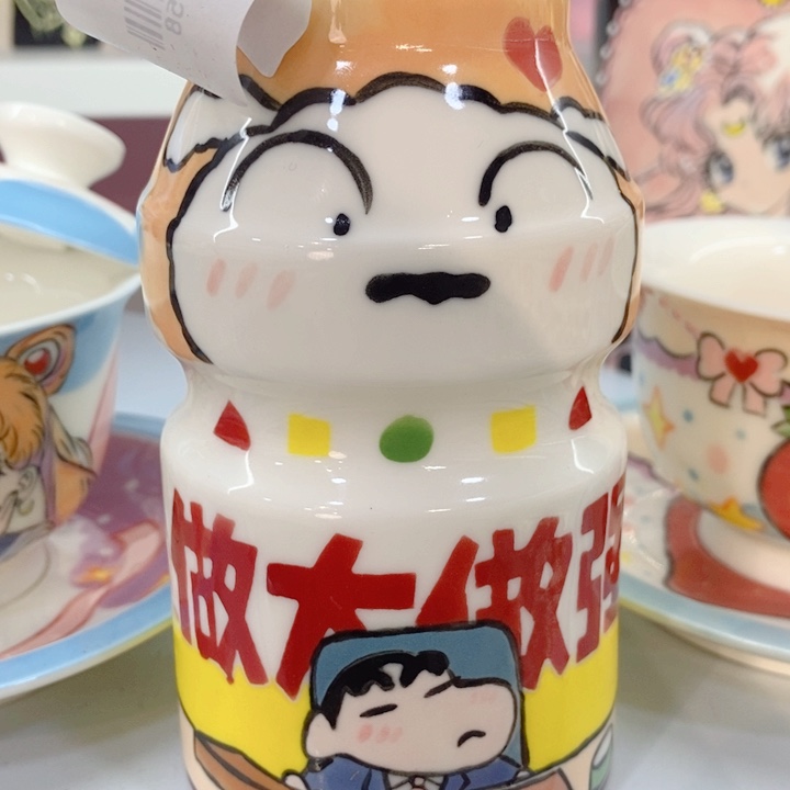 高温釉下彩手绘陶瓷