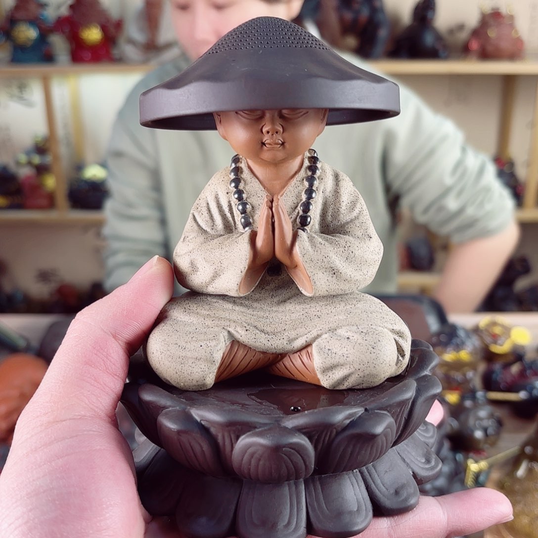 紫砂茶宠紫陶树脂茶宠摆件