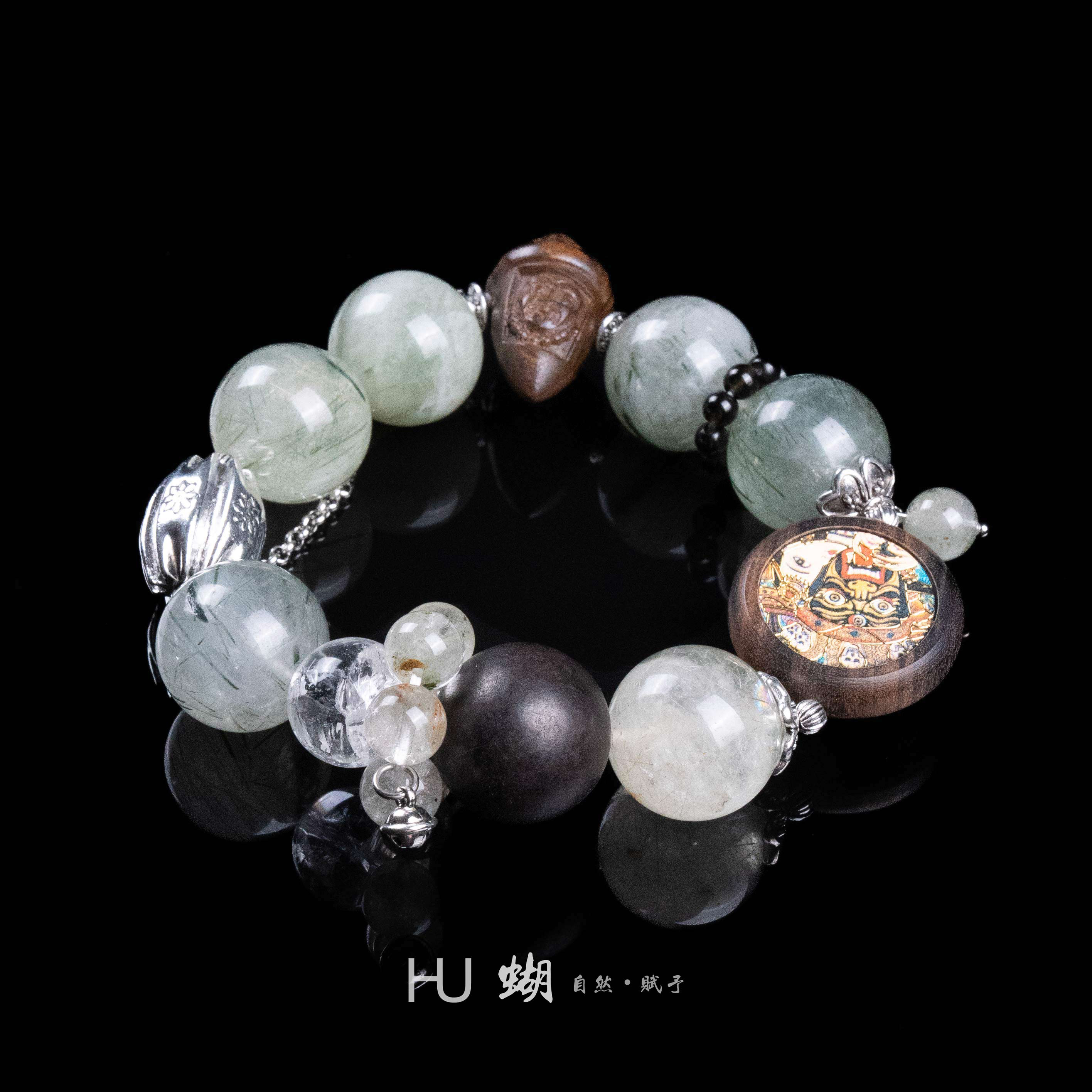 HU蝴｜ 重工款  如图如直播间所见即所得 水晶珠宝手串A31