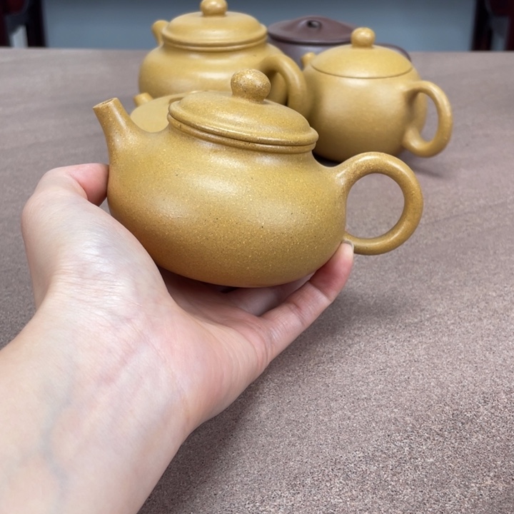 段泥茶壶容天200毫升