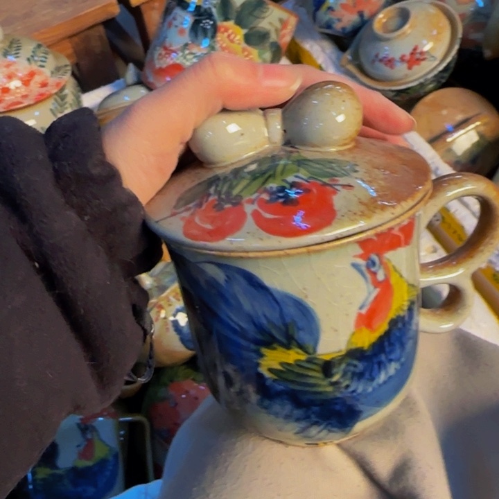 瓷片景德镇陶瓷手工手绘