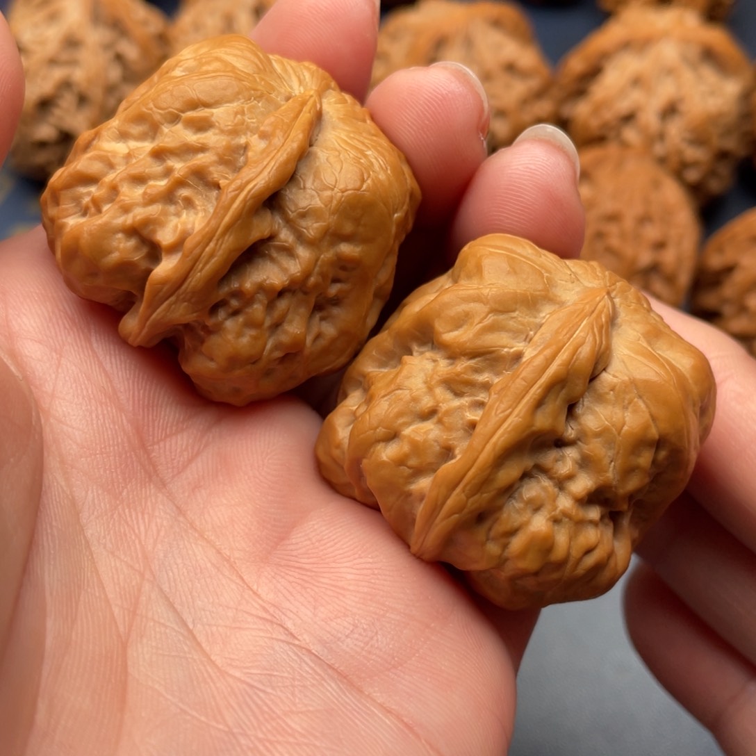 文玩核桃把件一帆风顺35