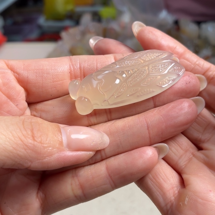 玛瑙/玉髓未镶嵌吊坠(不含链)