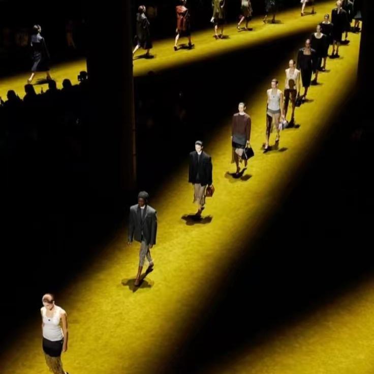 2025春季新款百搭休闲老花直筒长裤[总店]