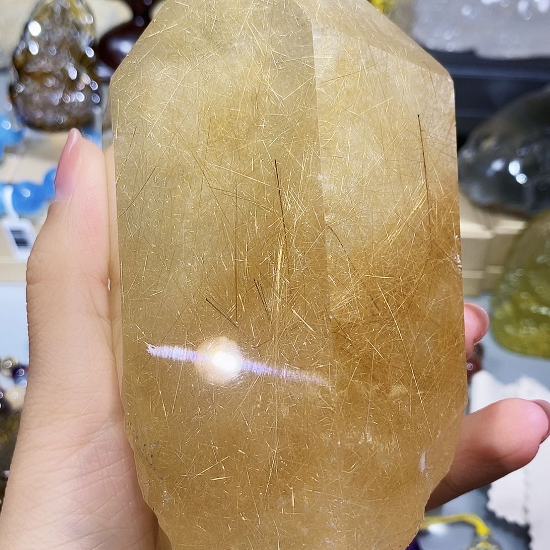 水晶漂亮摆件未镶嵌水晶