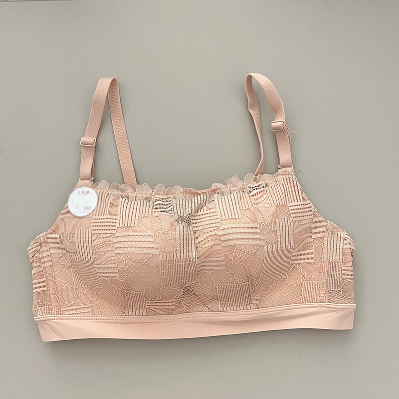 2027剪标(0.3薄款AB小C杯适合小胸）无钢圈抹胸式性感文胸