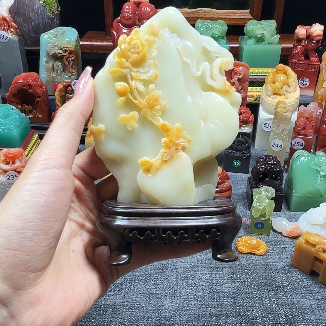 寿山石印石寿山石印章