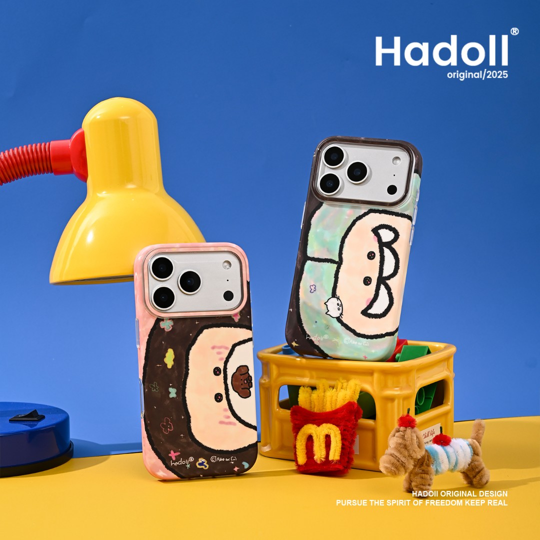 原创趣味姐妹iPhone17promax手机壳插画适用苹果16pro个性小众15