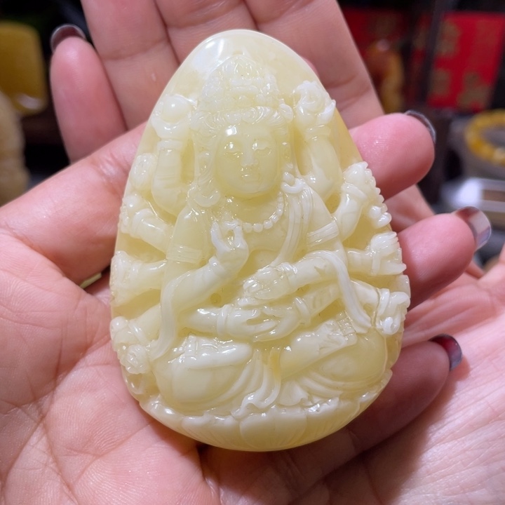 琥珀吊坠(不含链)未镶嵌