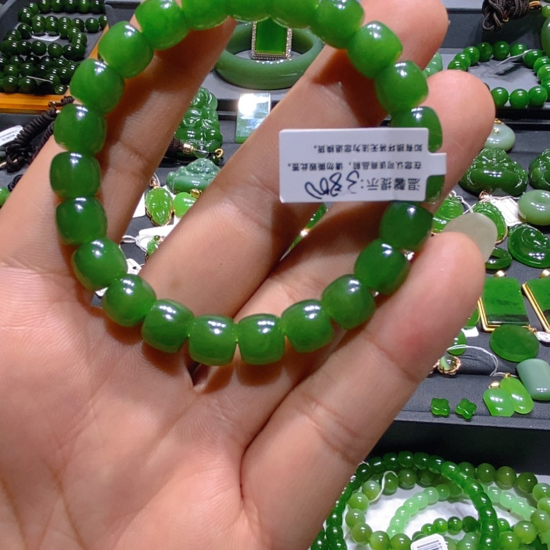 未镶嵌手链和田玉（碧玉）?***?