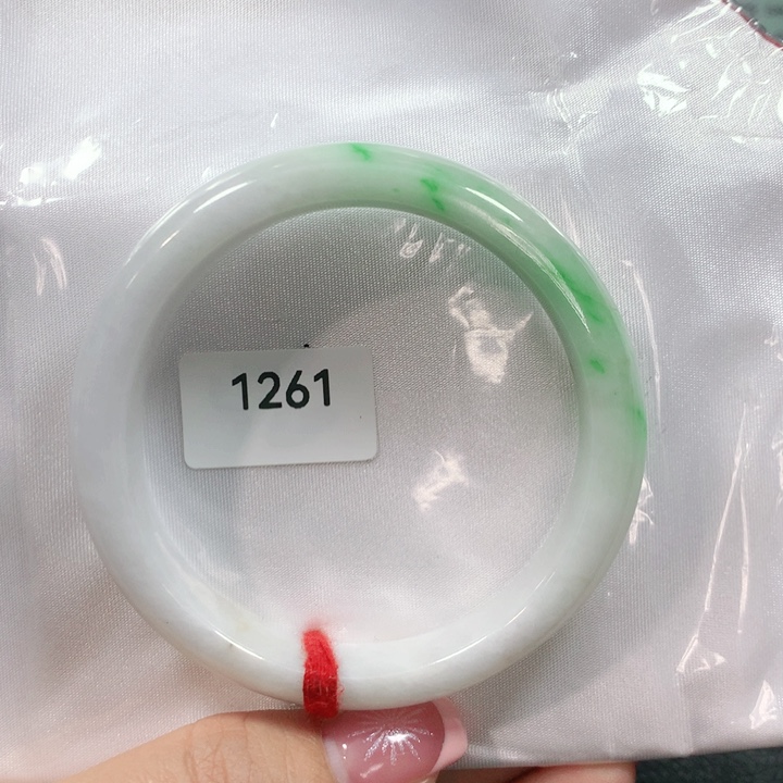 翡翠手镯未镶嵌天然翡翠手镯5503