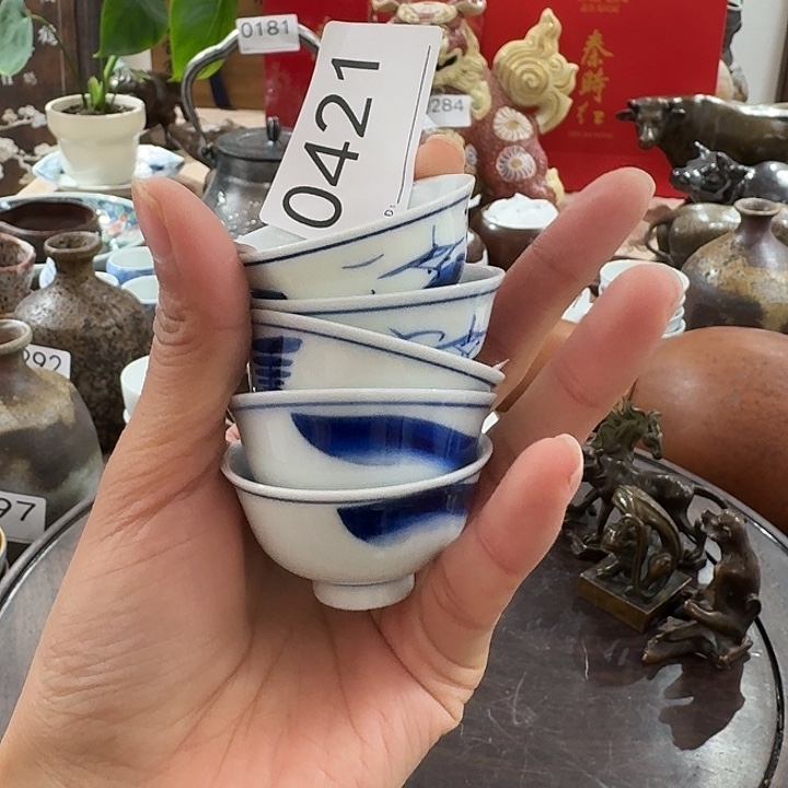 茶叶盒茶具小杯子