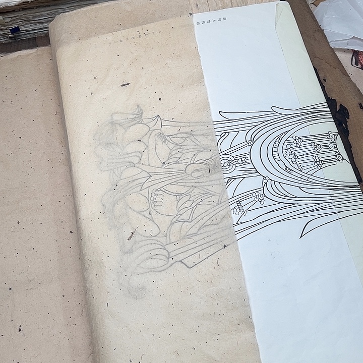 冰莓粉微瑕（有点点）110张。53×65cm