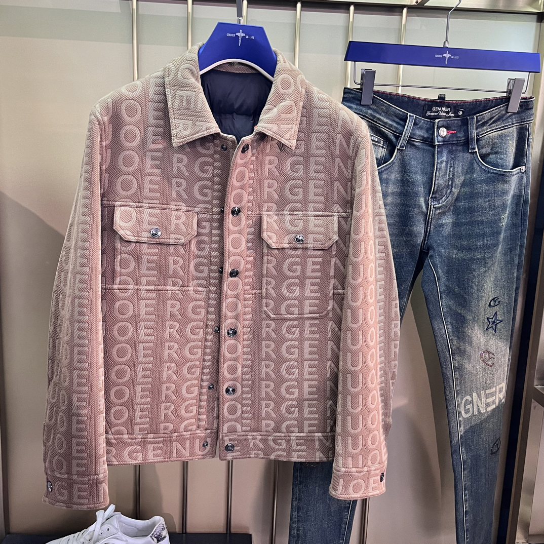戈诺尔高品质时尚羽绒服夹克男士短款秋冬