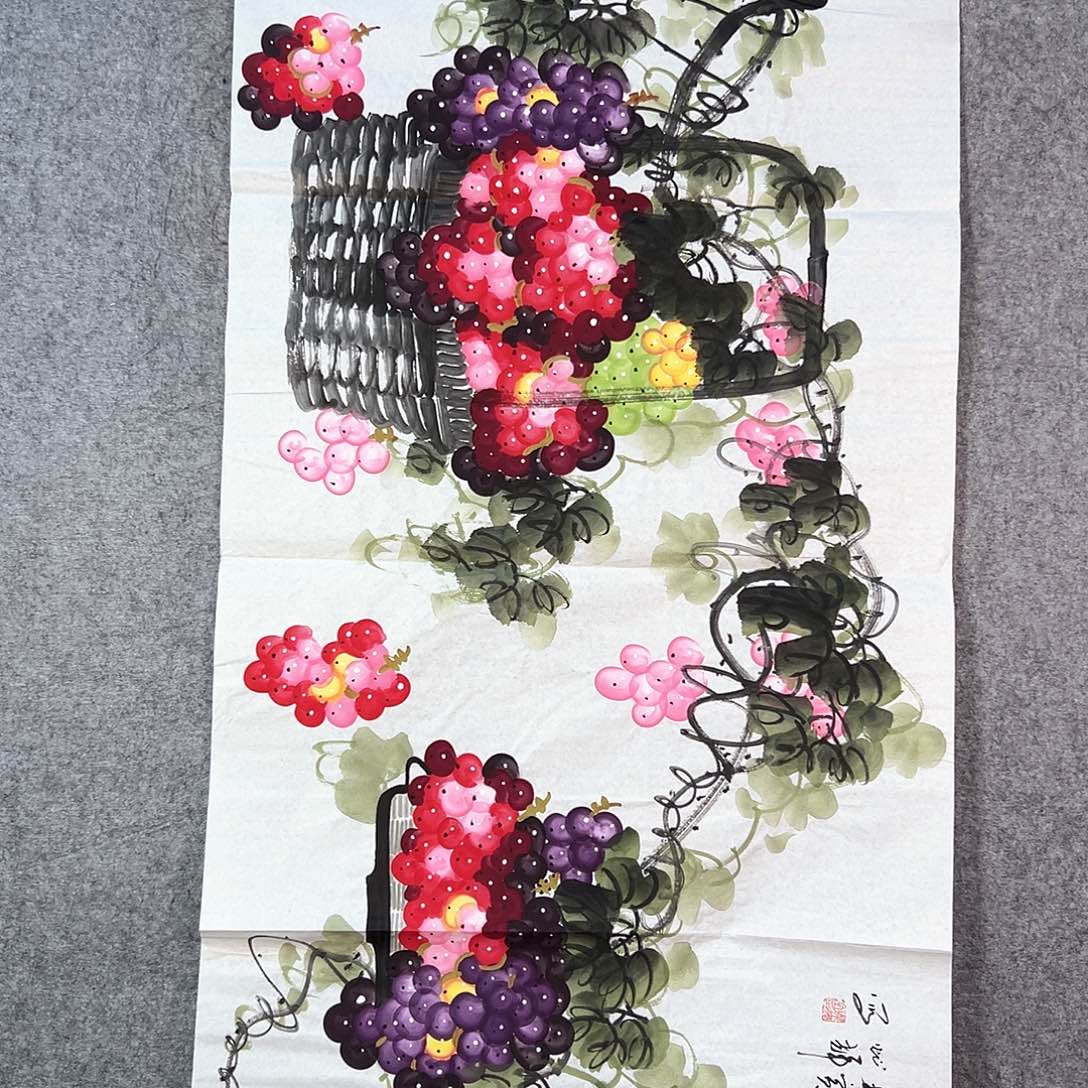 国画369 花鸟和蝴蝶都很美哦