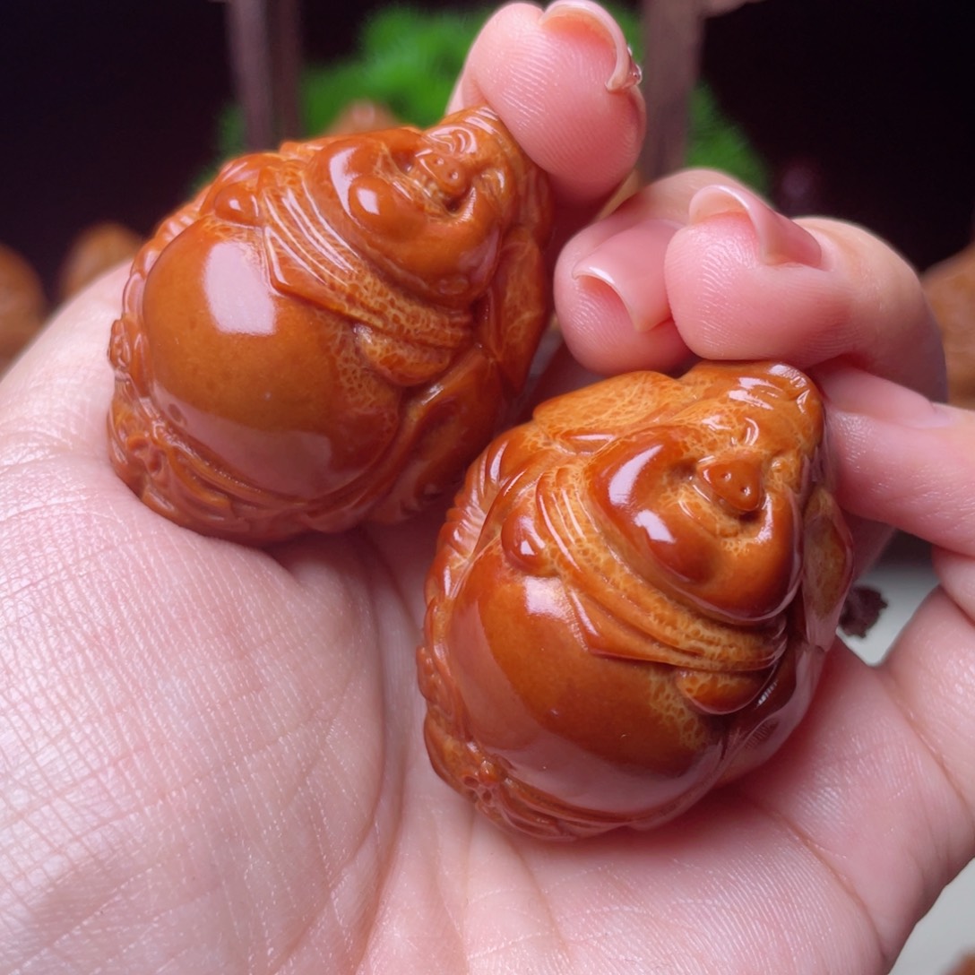 吊坠橄榄核八戒手球