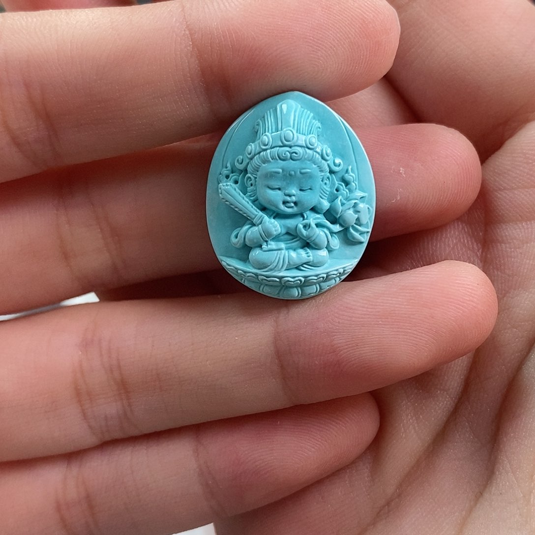 绿松石珠宝奇石未镶嵌