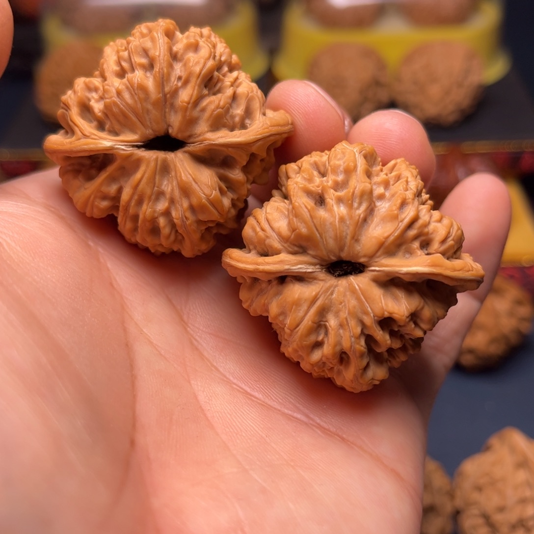 文玩核桃吊坠龙洞裕41.5