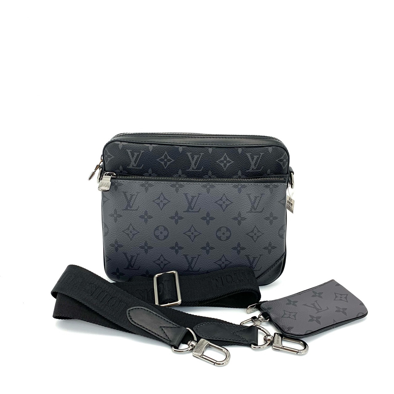 99新 LouisVuitton/路易威登 新款黑武士三合一斜挎包 尺寸25/18 
