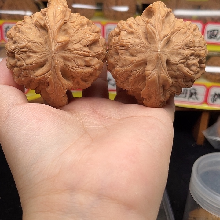 把件文玩核桃8号57尺全品龙鼎80克