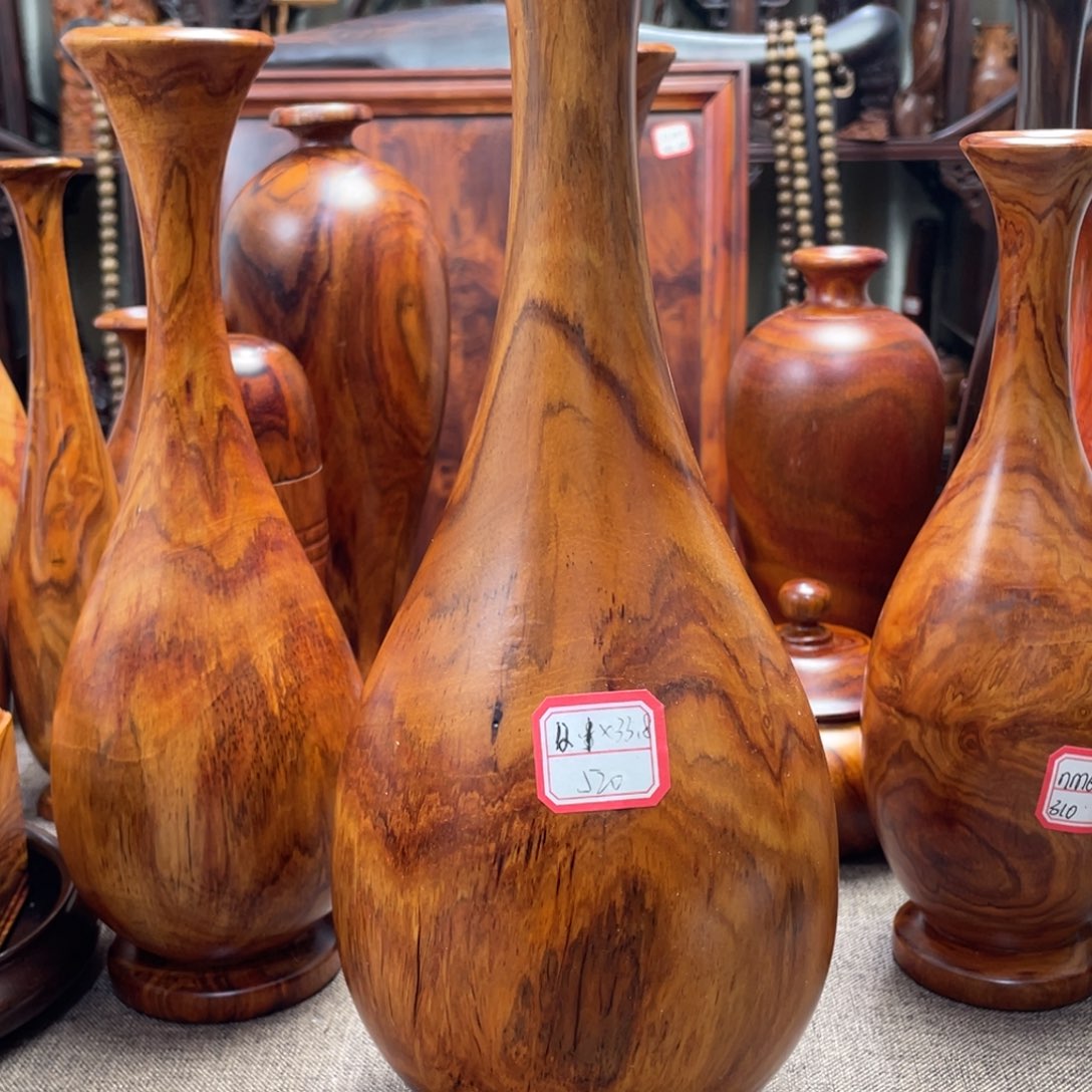 黄花梨/降香黄檀李****5新料花瓶