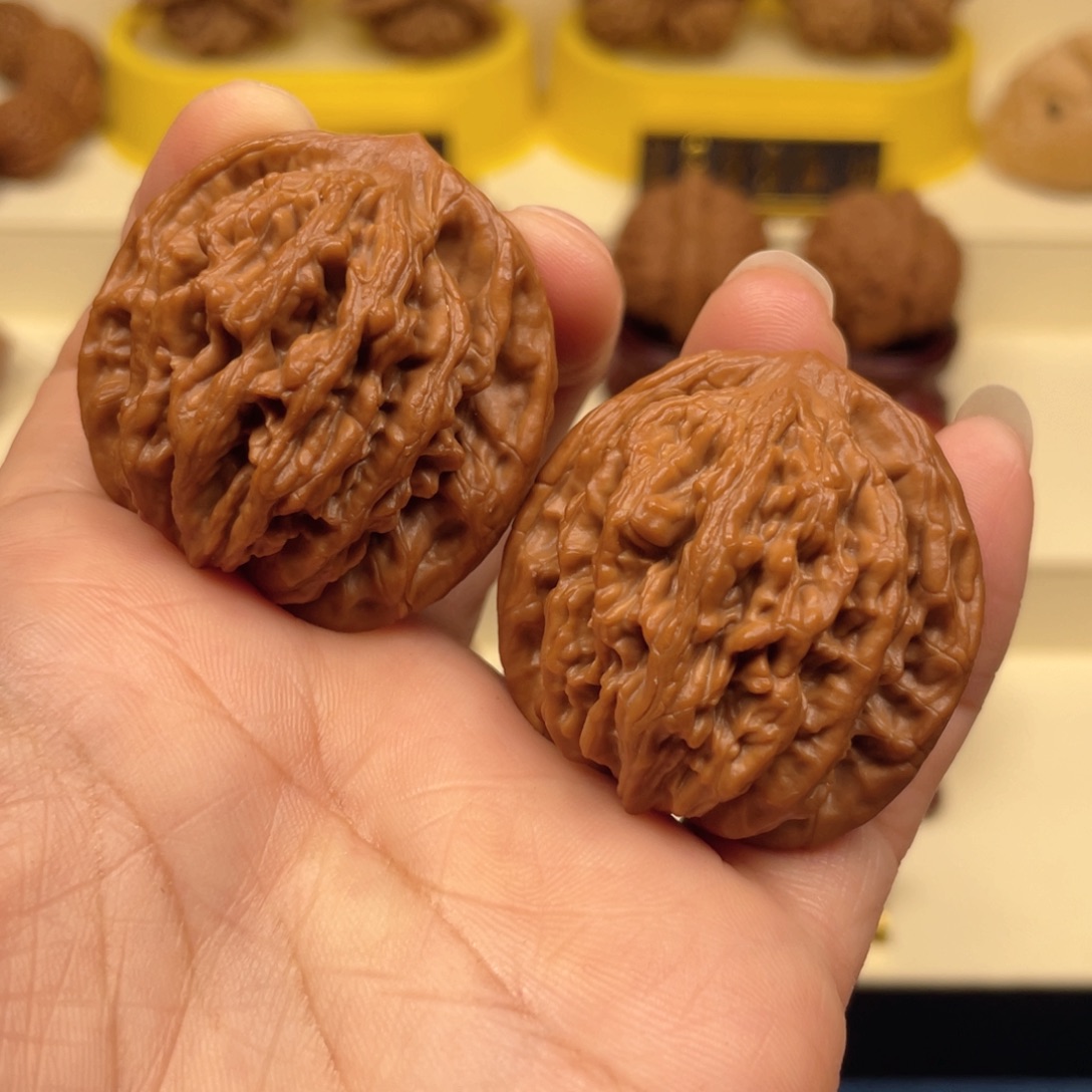 把件文玩核桃爆肉狮虎兽39