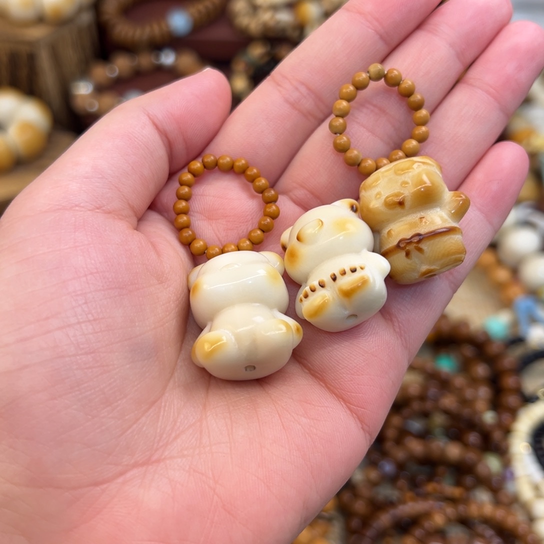 c***h菩提根/象牙果吊坠配件三套