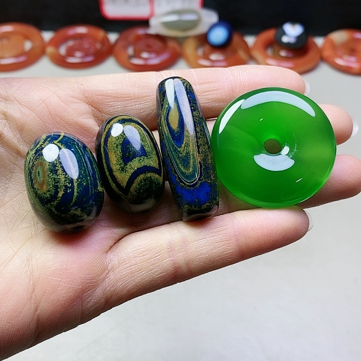 玛瑙/玉髓吊坠(不含链)未镶嵌❤️***