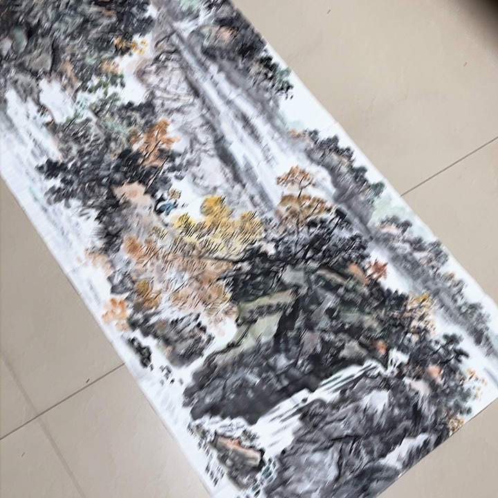 书法初*?卢涛，老师作品