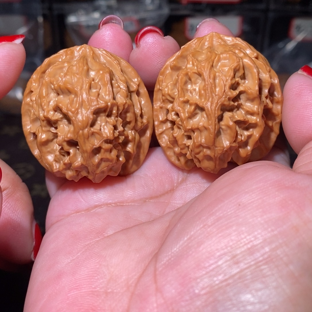 文玩核桃把件39原装苹果