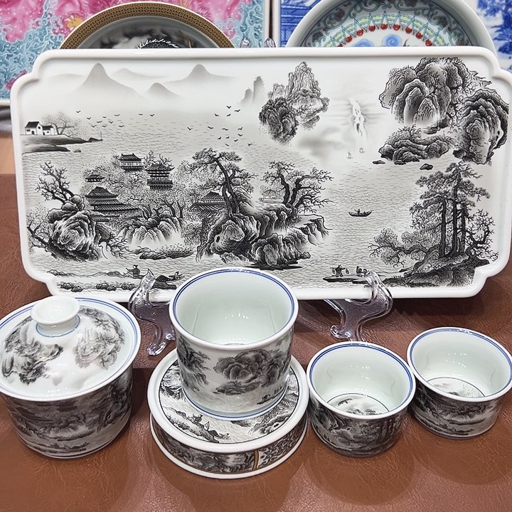摆件景德镇陶瓷艺术展演区艺术展演厅艺术