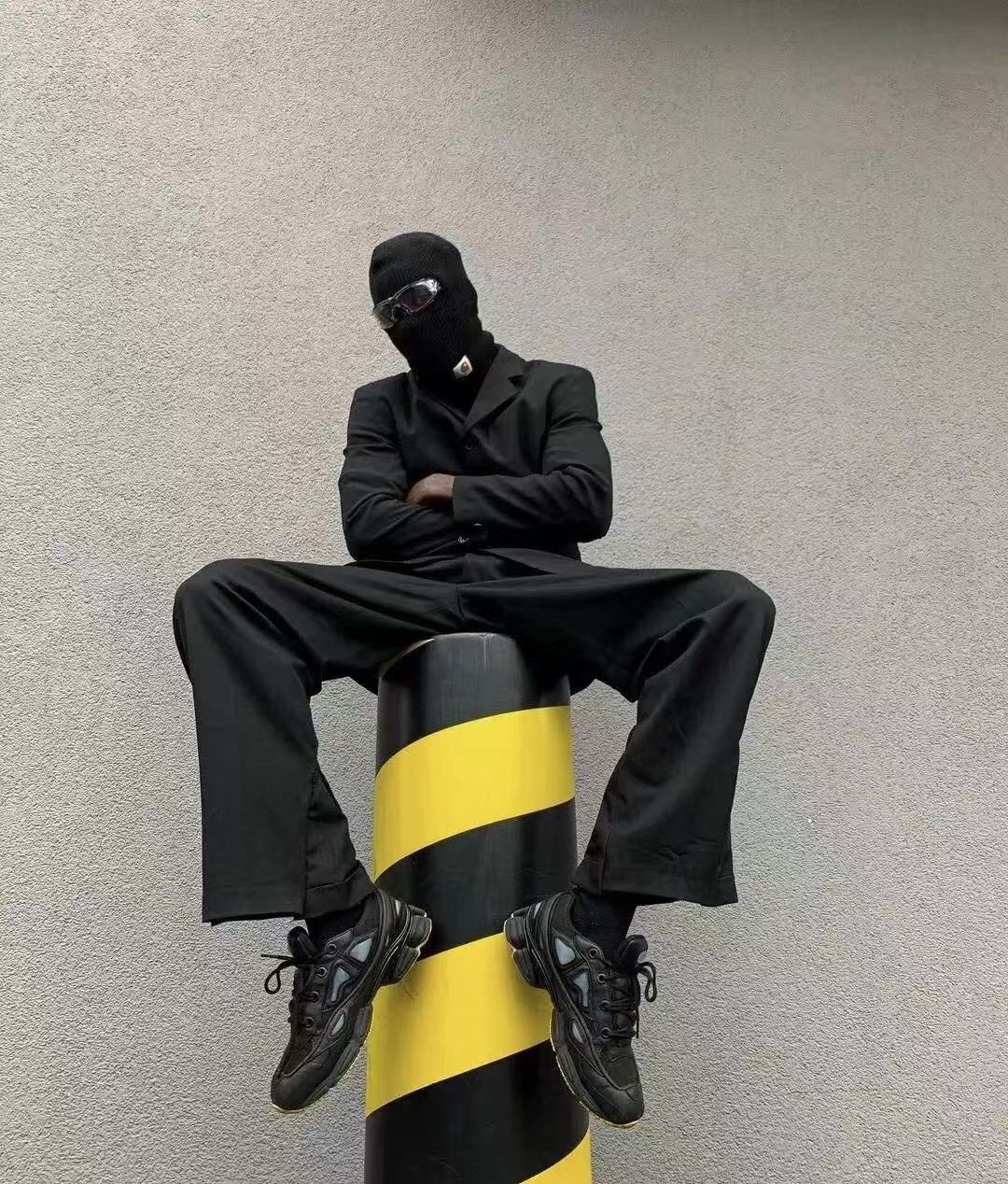  62号-【未拆封】C167秋冬季新款潮牌重磅时尚百搭长裤