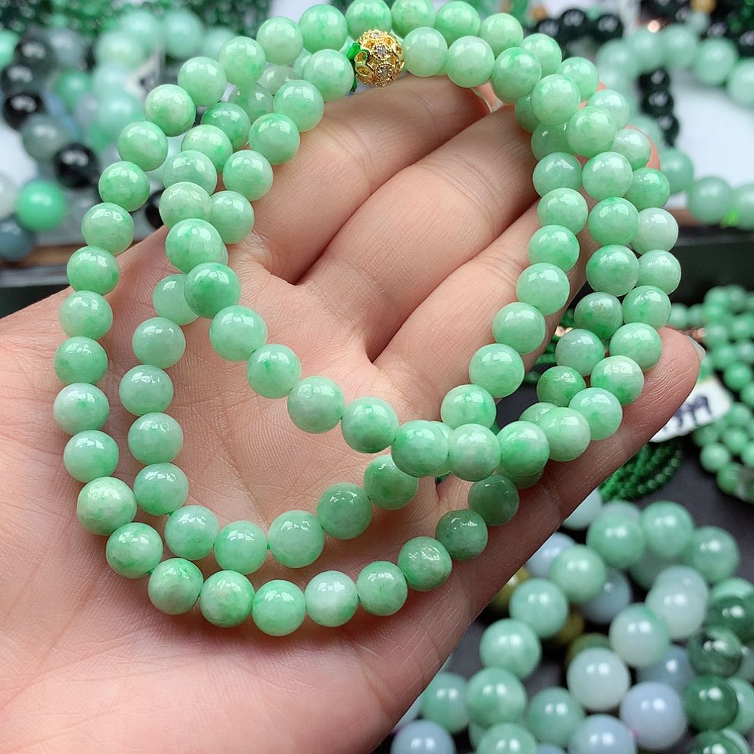 翡翠手链未镶嵌项链