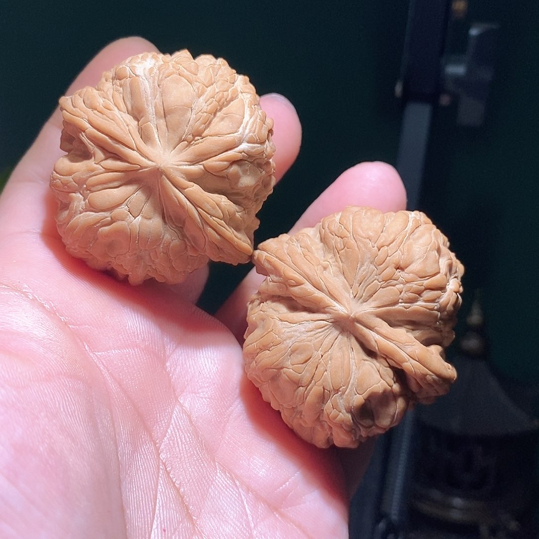 把件文玩核桃46闷墩全品