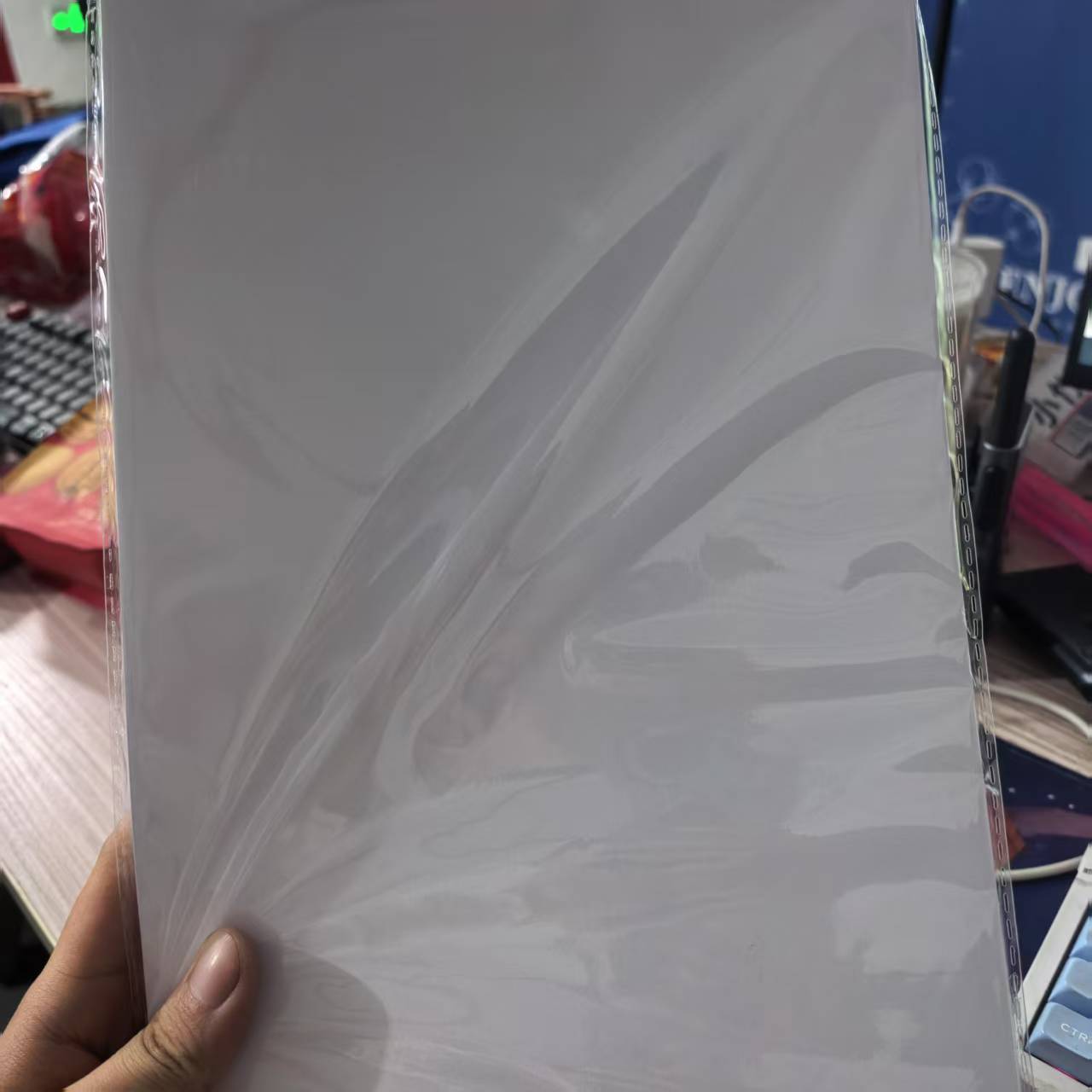 白色草稿纸组合